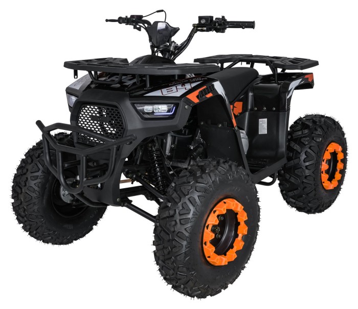 Pojazd Quad Spalinowy 200CC MONSTER Pomarańczowy-9 7568 