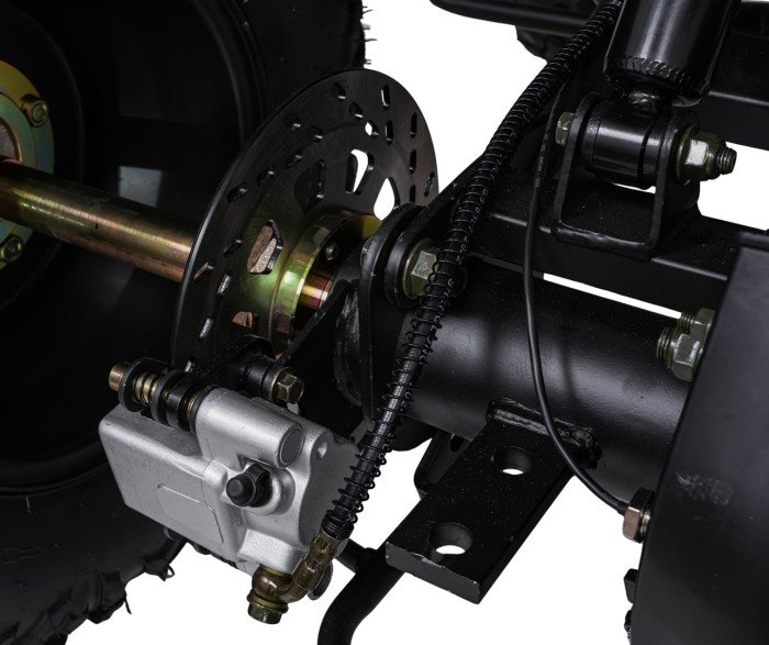 Pojazd Quad Spalinowy 200CC MONSTER Pomarańczowy-17 7568 