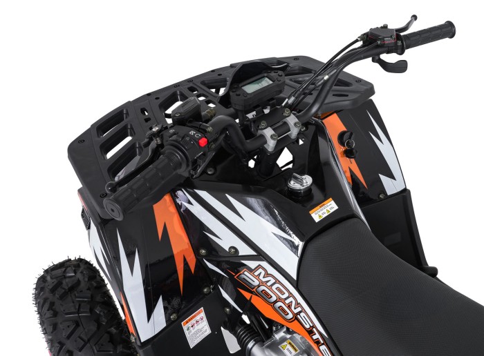 Pojazd Quad Spalinowy 200CC MONSTER Pomarańczowy-24 7568 