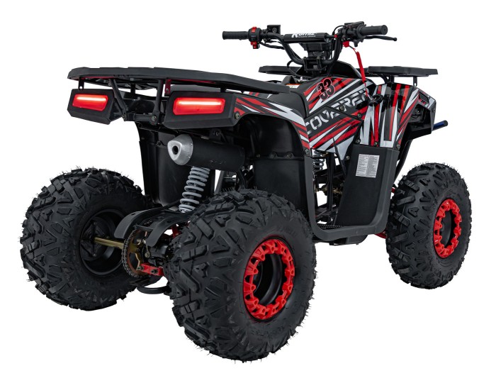 Pojazd Quad Spalinowy 125CC DISCOVERER Czerwony-11 7569 