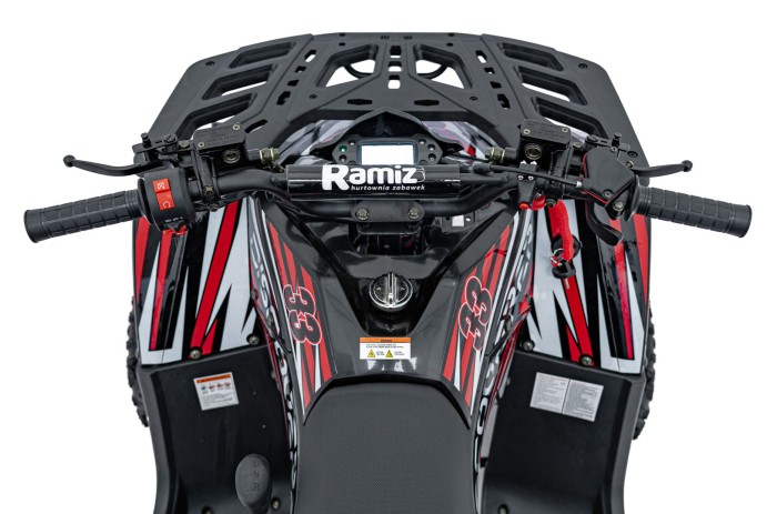 Pojazd Quad Spalinowy 125CC DISCOVERER Czerwony-14 7569 