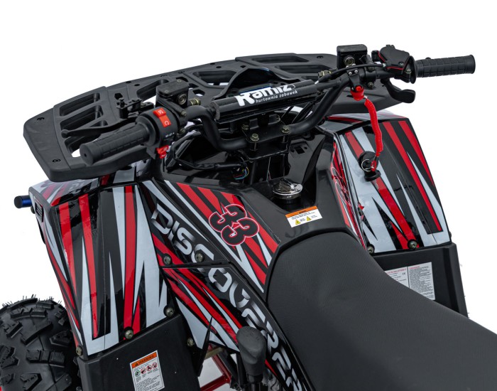 Pojazd Quad Spalinowy 125CC DISCOVERER Czerwony-24 7569 