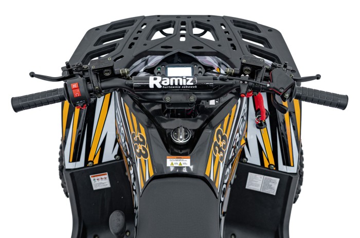 Pojazd Quad Spalinowy 125CC DISCOVERER Pomarańczowy-13 7572 