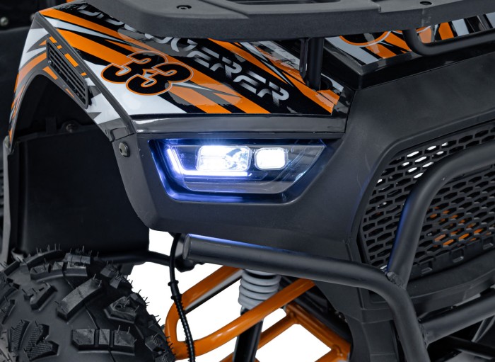 Pojazd Quad Spalinowy 125CC DISCOVERER Pomarańczowy-17 7572 