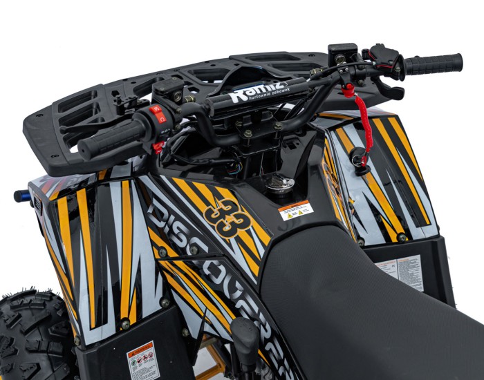 Pojazd Quad Spalinowy 125CC DISCOVERER Pomarańczowy-24 7572 