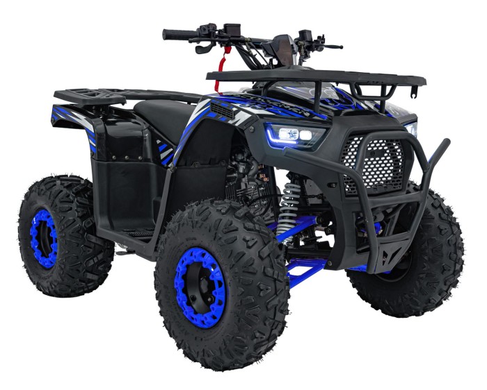 Pojazd Quad Spalinowy 125CC DISCOVERER Niebieski-2 7573 