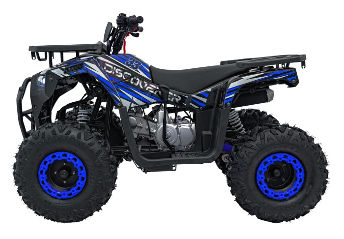 Pojazd Quad Spalinowy 125CC DISCOVERER Niebieski-5 7573 