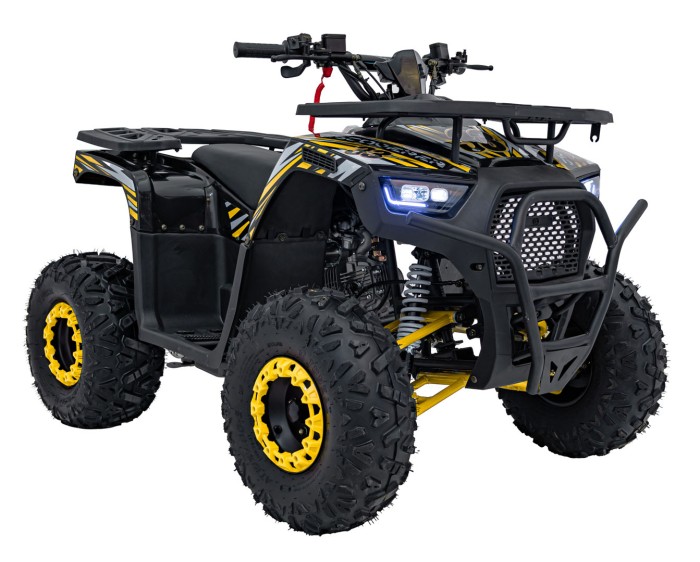 Pojazd Quad Spalinowy 125CC DISCOVERER Żółty-2 7574 