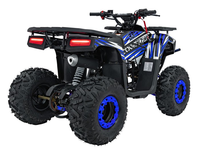Pojazd Quad Spalinowy 125CC DISCOVERER Niebieski-9 7573 