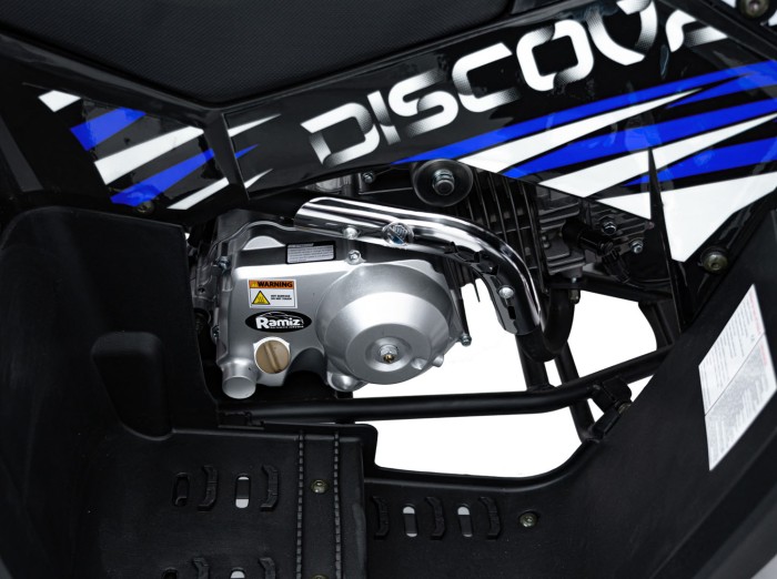 Pojazd Quad Spalinowy 125CC DISCOVERER Niebieski-11 7573 