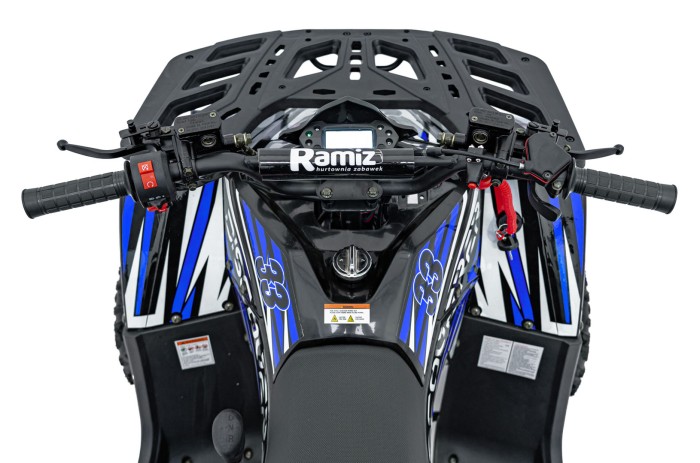 Pojazd Quad Spalinowy 125CC DISCOVERER Niebieski-12 7573 