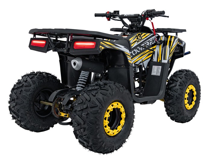 Pojazd Quad Spalinowy 125CC DISCOVERER Żółty-10 7574 