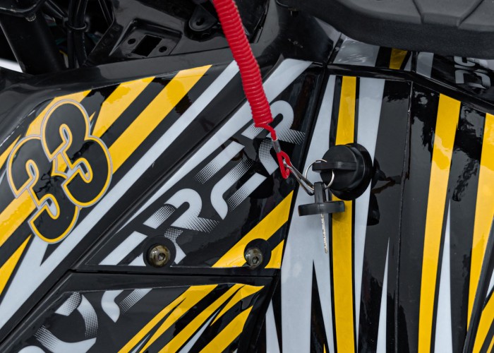 Pojazd Quad Spalinowy 125CC DISCOVERER Żółty-11 7574 