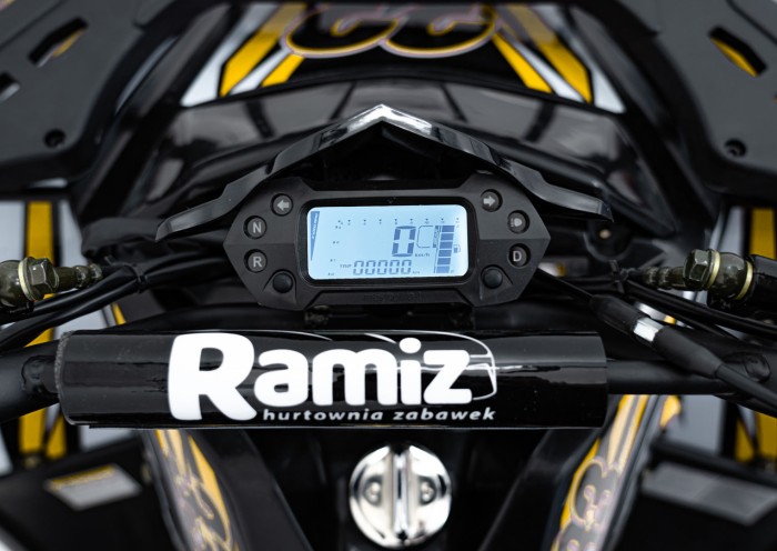 Pojazd Quad Spalinowy 125CC DISCOVERER Żółty-19 7574 