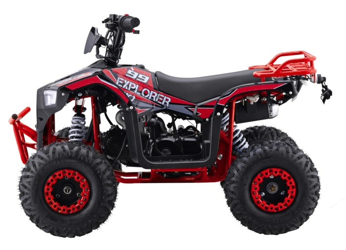 Pojazd Quad Spalinowy 110CC EXPLORER Czerwony-2 7575 