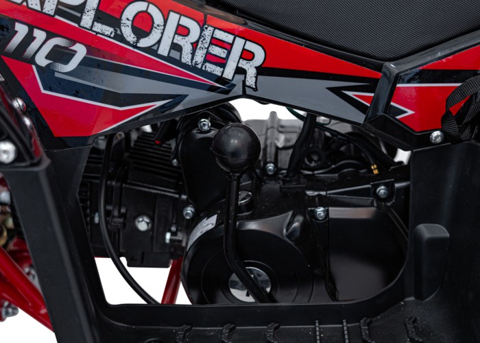 Pojazd Quad Spalinowy 110CC EXPLORER Czerwony-10 7575 