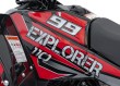 Pojazd Quad Spalinowy 110CC EXPLORER Czerwony-11 7575 