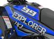 Pojazd Quad Spalinowy 110CC EXPLORER Niebieski-11 7576 