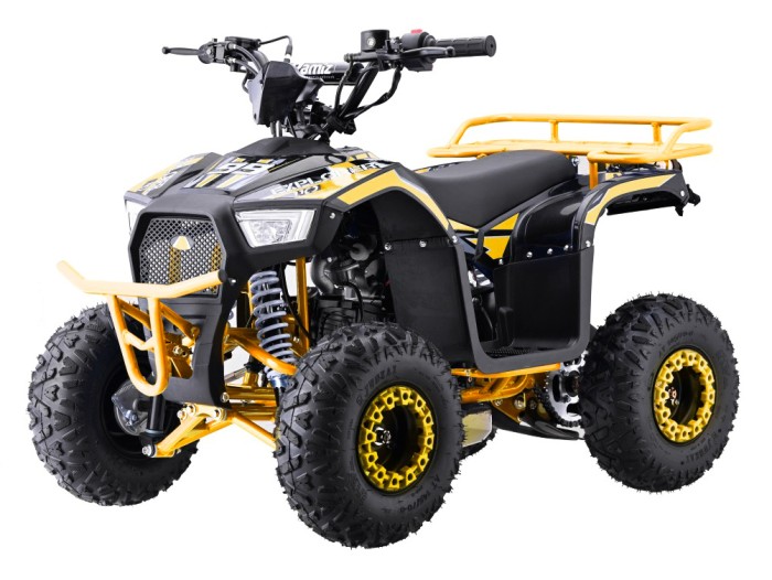 Pojazd Quad Spalinowy 110CC EXPLORER Żółty-3 7577 
