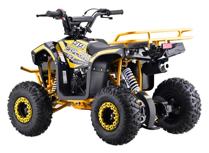 Pojazd Quad Spalinowy 110CC EXPLORER Żółty-4 7577 