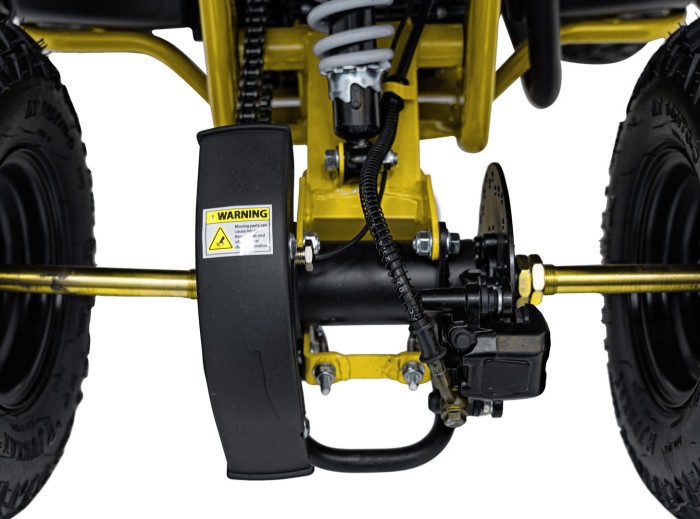 Pojazd Quad Spalinowy 110CC EXPLORER Żółty-6 7577 