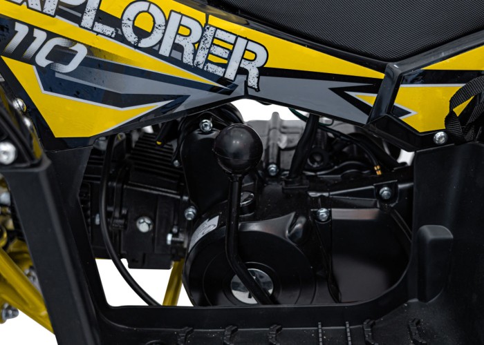 Pojazd Quad Spalinowy 110CC EXPLORER Żółty-9 7577 