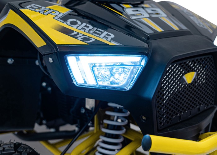Pojazd Quad Spalinowy 110CC EXPLORER Żółty-12 7577 