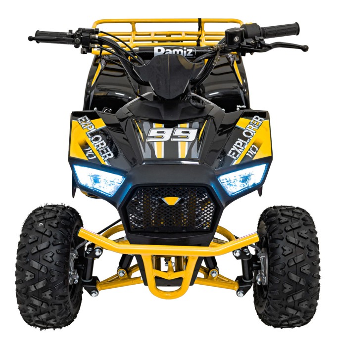 Pojazd Quad Spalinowy 110CC EXPLORER Żółty-15 7577 
