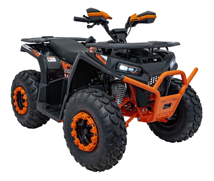 Pojazd Quad Spalinowy 200CC PRO RIDER Pomarańczowy-4 7580 