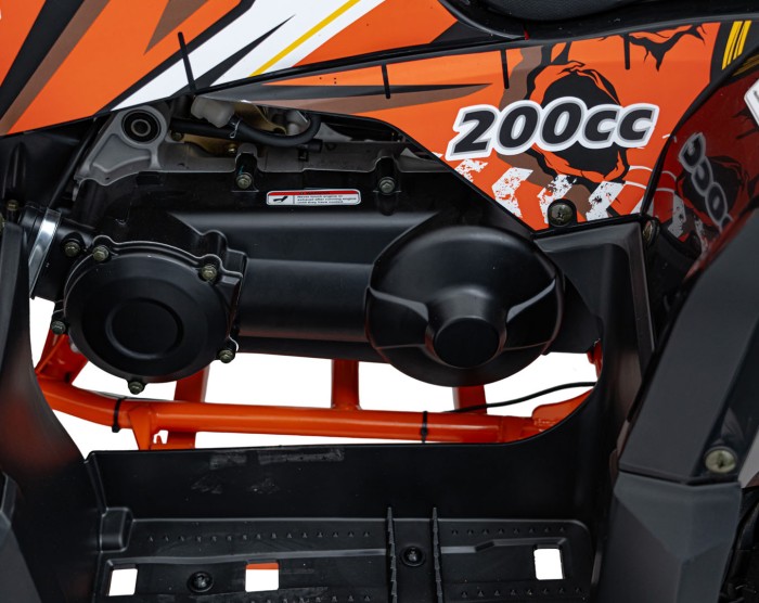 Pojazd Quad Spalinowy 200CC PRO RIDER Pomarańczowy-22 7580 