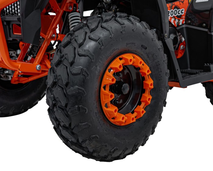 Pojazd Quad Spalinowy 200CC PRO RIDER Pomarańczowy-26 7580 