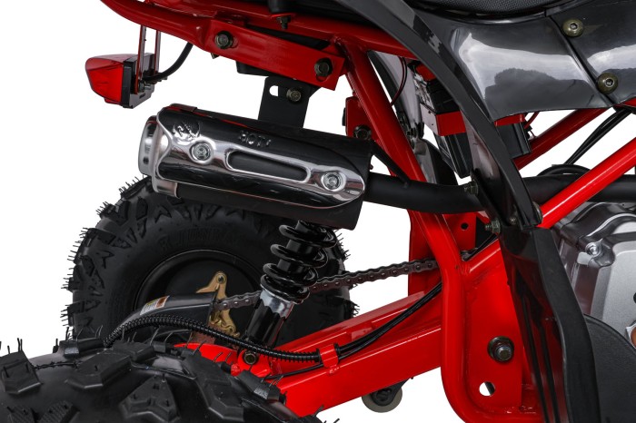 Pojazd Quad Spalinowy DESERT STORM LIFT Czerwony-11 7582 