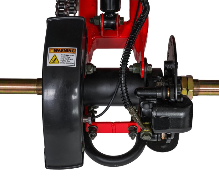 Pojazd Quad Spalinowy DESERT STORM LIFT Czerwony-15 7582 