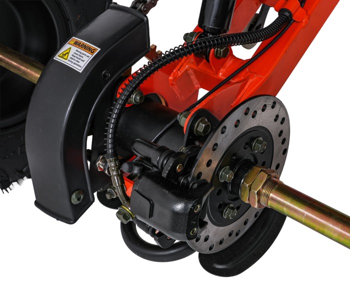 Pojazd Quad Spalinowy DESERT STORM LIFT Czerwony-17 7582 