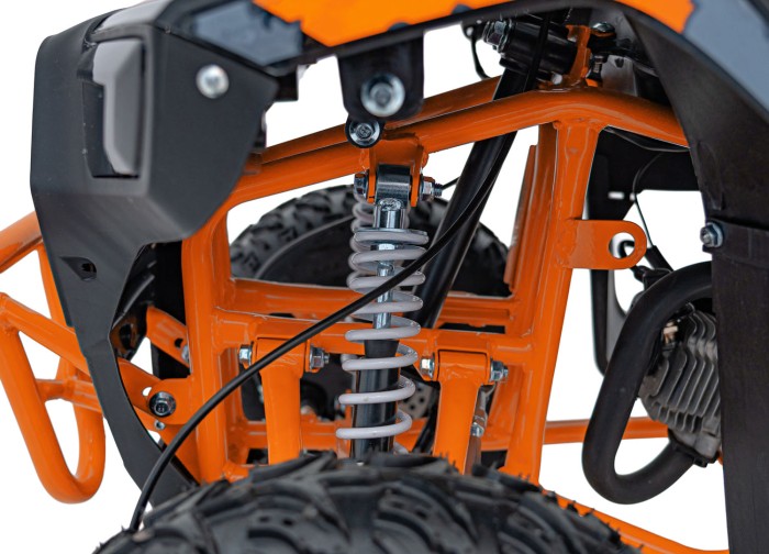 Pojazd Quad Spalinowy 49CC SIRIUS Pomarańczowy-15 7583 