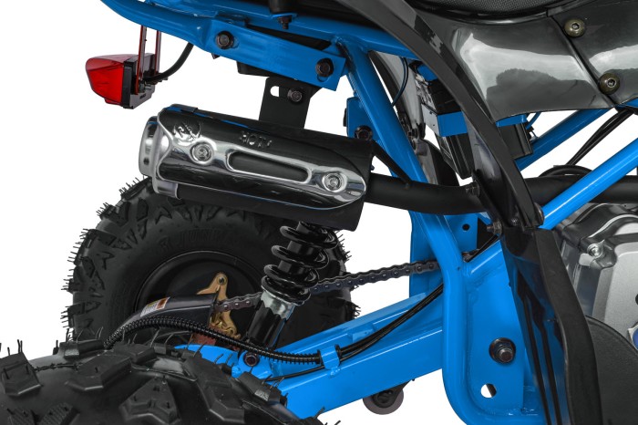 Pojazd Quad Spalinowy DESERT STORM LIFT Niebieski-11 7584 