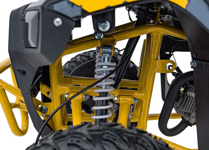 Pojazd Quad Spalinowy 49CC SIRIUS Żółty-14 7585 