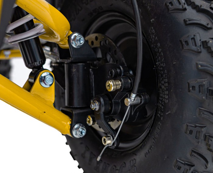 Pojazd Quad Spalinowy 49CC SIRIUS Żółty-15 7585 