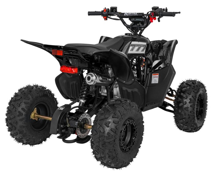 Pojazd Quad Spalinowy DESERT STORM LIFT Czarny-7 7586 