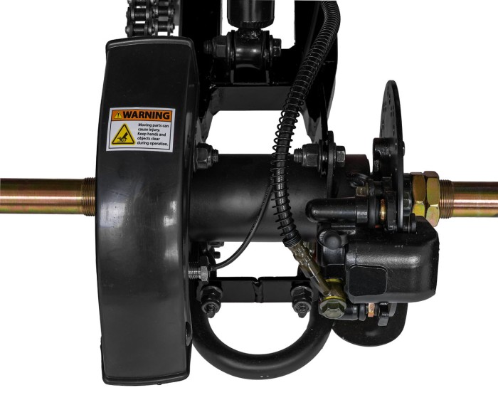 Pojazd Quad Spalinowy DESERT STORM LIFT Czarny-15 7586 