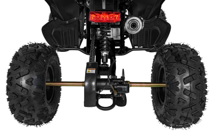 Pojazd Quad Spalinowy DESERT STORM LIFT Czarny-16 7586 