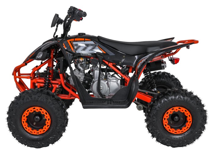 Pojazd Quad Spalinowy DESERT STORM LIFT Pomarańczowy-3 7587 