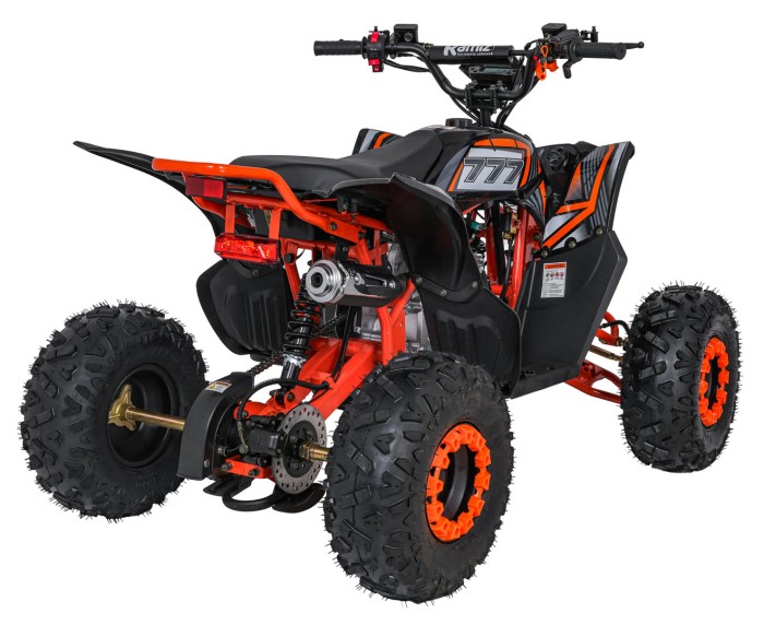 Pojazd Quad Spalinowy DESERT STORM LIFT Pomarańczowy-7 7587 