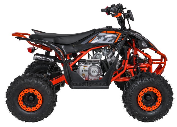 Pojazd Quad Spalinowy DESERT STORM LIFT Pomarańczowy-8 7587 