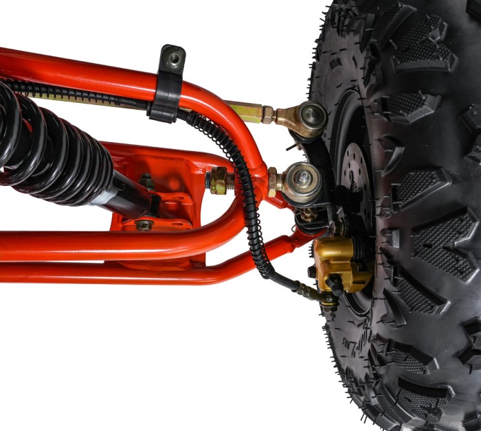 Pojazd Quad Spalinowy DESERT STORM LIFT Pomarańczowy-24 7587 