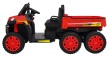 Autko Farmer Truck dla 2 dzieci Czerwony + Napęd 4x4 + Pilot + Kiper + Audio LED-4 7593 