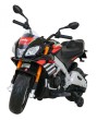 Aprilia Tuono V4 Motor na akumulator dla dzieci Czarny + Panel MP3 + Kółka pomocnicze + Wolny Start-1 7594 