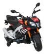 Aprilia Tuono V4 Motor na akumulator dla dzieci Czarny + Panel MP3 + Kółka pomocnicze + Wolny Start-10 7594 