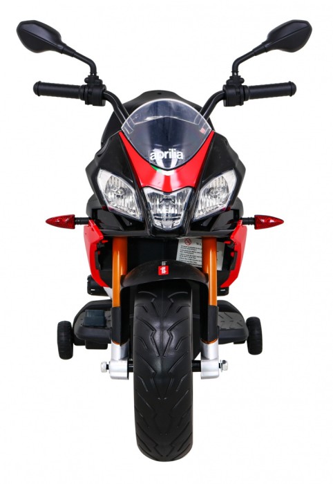 Aprilia Tuono V4 Motor na akumulator dla dzieci Czerwony + Panel MP3 + Kółka pomocnicze + Wolny Start-3 7595 