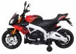 Aprilia Tuono V4 Motor na akumulator dla dzieci Czerwony + Panel MP3 + Kółka pomocnicze + Wolny Start-4 7595 